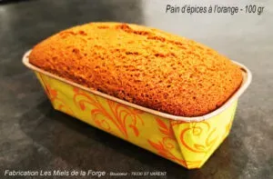 Pain d'épices à l'orange - 100gr