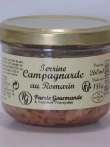 Terrine de campagne au romarin